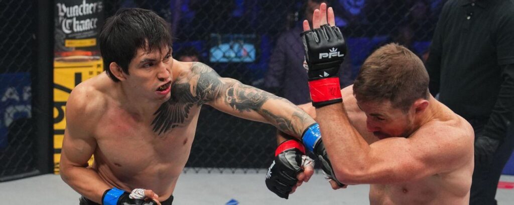 Jesus Pinedo makes statement in return to action, moves on to rubber match with Gabriel Braga in semis – PFL