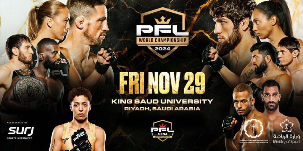 PFL ANNOUNCES DATES AND LOCATIONS FOR 2025 WORLD TOURNAMENT SEMIFINALS – PFL