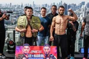 Epic Showdown: Lee Takes on Rasulov in ONE Fight Night 26!