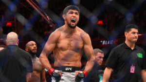 Nursulton Ruziboev Challenges Bo Nickal After Impressive Victory Over Dustin Stolfzfus at UFC Vegas 106!