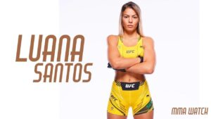 Luana Santos Shines with Stunning Americana Submission Victory Over Tainara Lisboa at UFC Vegas 106!