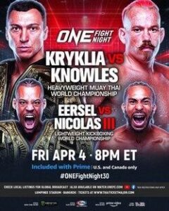 5 Reasons To Watch ONE Fight Night 30: Kryklia Vs. Knowles – ONE Championship