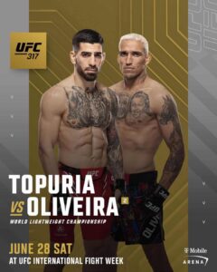 UFC 317: Topuria vs. Oliveira Main Card Staff Picks