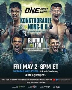 Alipourandi Shocks Nolan with Spectacular Head Kick KO, Gabriel Dominates Zhang in Epic ONE Fight Night 31 Showdown