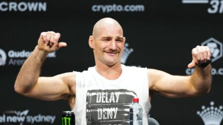 Sean Strickland Storms Cage at Tuff-N-Uff Event, Confronts Victorious Fighter