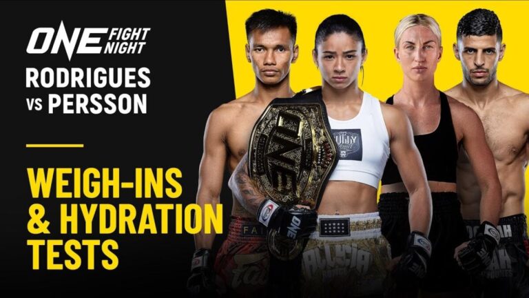 Epic Showdown at ONE Fight Night 33: Rodrigues vs. Persson – Full Results Unveiled!