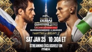 Nurmagomedov vs. Hughes 2: Exciting Full Fight Card Unveiled for PFL Dubai