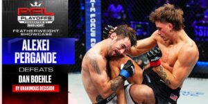 Alexei Pergande Triumphs Over Knee Injury with Stunning First-Round Submission Victory