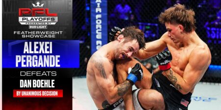 Alexei Pergande Triumphs Over Knee Injury with Stunning First-Round Submission Victory