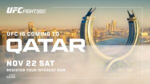 UFC Qatar Heats Up with Two Thrilling Fights as Fans Anticipate Main Event Reveal