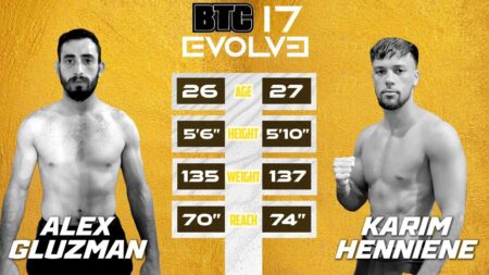 Karim Henniene Shocks Fans with Last-Second Jumping Knee KO to Earn Bantamweight Title Shot