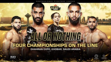 Karim Henniène’s Jaw-Dropping Flying Knee Knockout Shocks Godogo in Third Round at PFL Africa 3